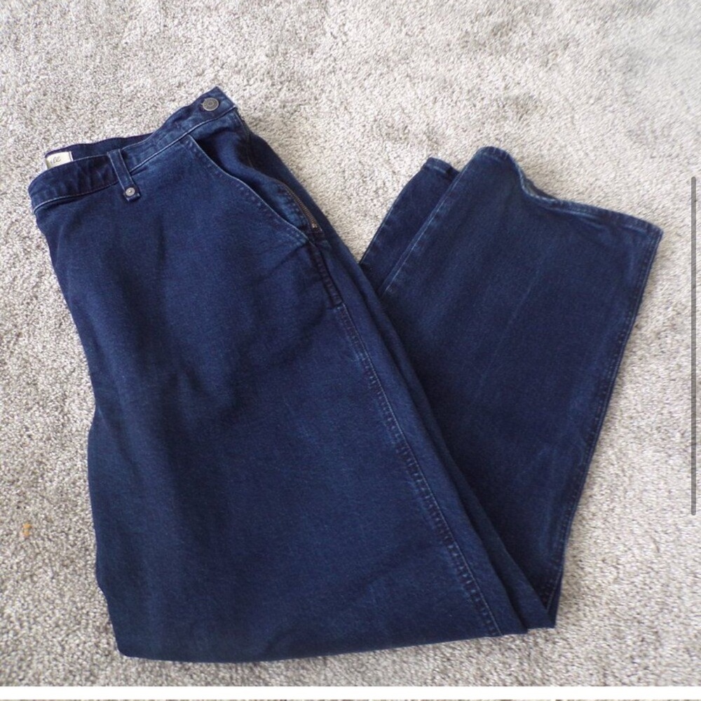 Madewell perfect vintage wide leg jean 33
